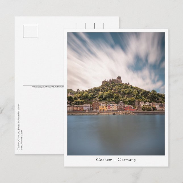 Carte Postale Cochem Allemagne (Devant / Derrière)
