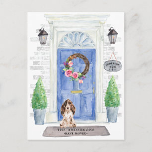 Carte postale Cocker Spaniel Moving Faire-part