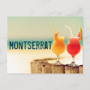 Carte Postale Cocktails Montserrat