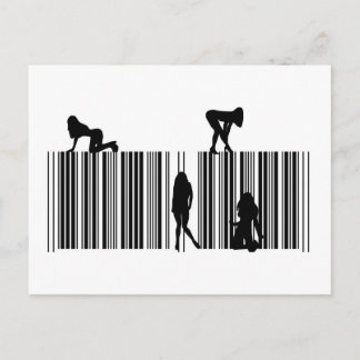 Carte Postale Code barre de rêve