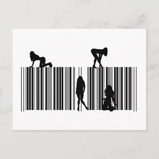 Carte Postale Code barre de rêve (Devant)