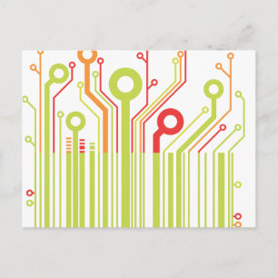 Carte postale Code-barres