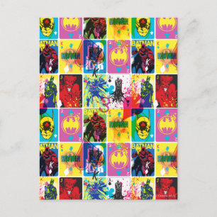 Carte Postale Code couleur Batman Motif 2