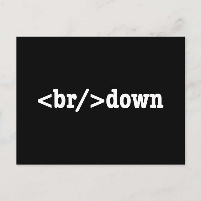 Carte Postale code HTML (Devant)