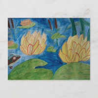 Code postal de la grenouille et du Nénuphar