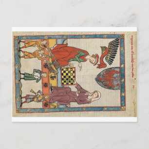 Carte Postale Codex Manesse - Markgraf Otto de Brandebourg