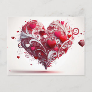 Carte postale Coeur