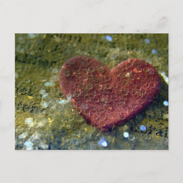 Carte Postale Coeur (Devant)