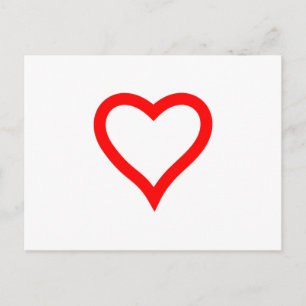 Carte Postale Cœur