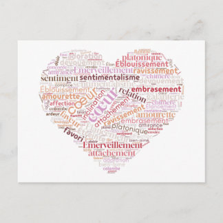 Carte Postale coeur