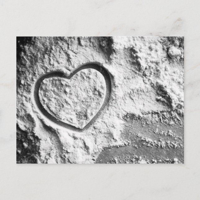 Carte Postale Cœur (Devant)