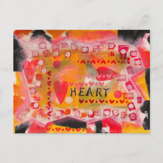 Carte postale Coeur