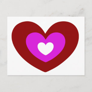 Carte postale Coeur