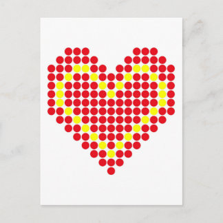 Carte Postale Coeur 2