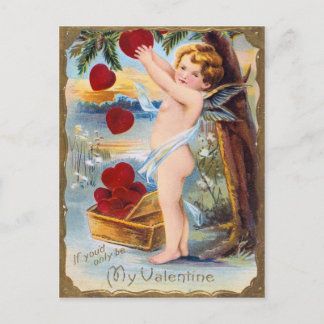 Carte postale Coeur Arbre Valentines