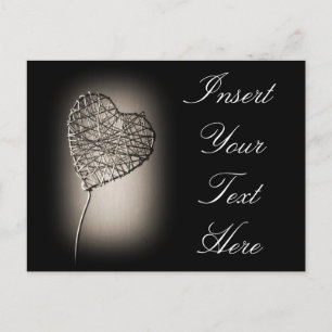 Carte postale Coeur cassé