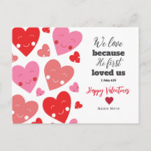 Cœur de Bible d'amour mignon de la Saint-Valentin