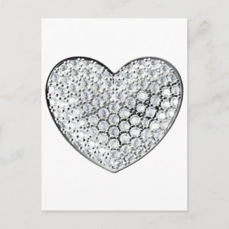 Carte Postale Coeur de diamant