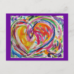 Carte postale Coeur de joie