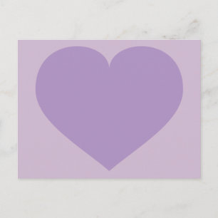 Carte Postale Coeur de lavande
