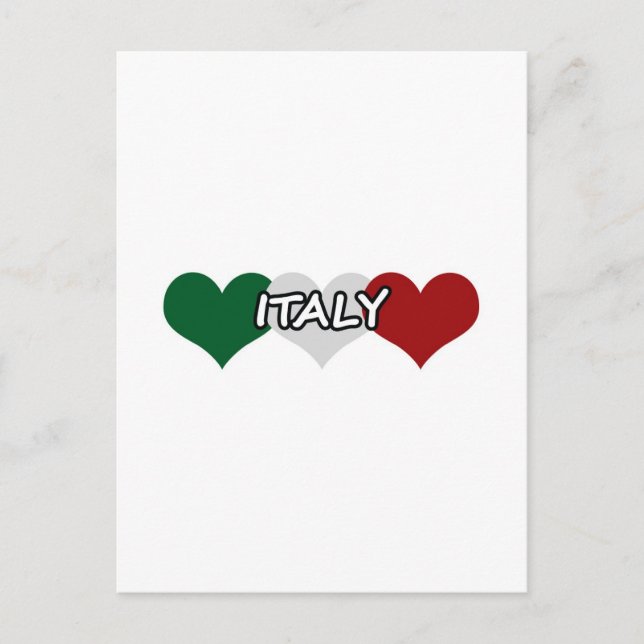 Carte Postale Coeur de l'Italie (Devant)