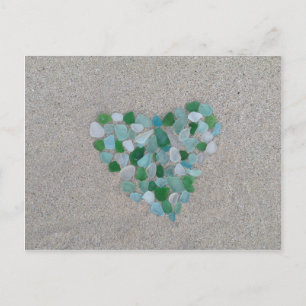 Carte Postale Coeur de mer