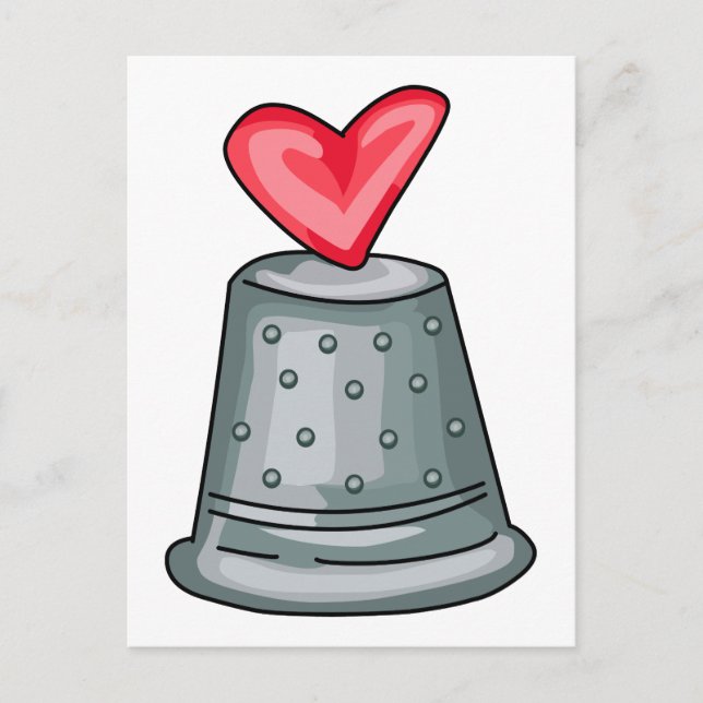 Carte Postale Coeur doux (Devant)
