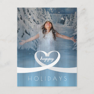 Carte Postale Coeur du ruban