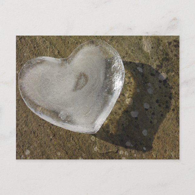 Carte postale Coeur fondu (Devant)