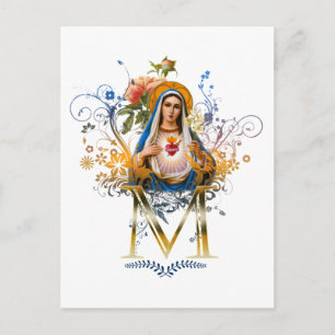 Carte Postale Coeur immaculé de Marie