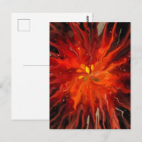 Cœur Pourpre – Explosion d'Énergie Abstraite Arden