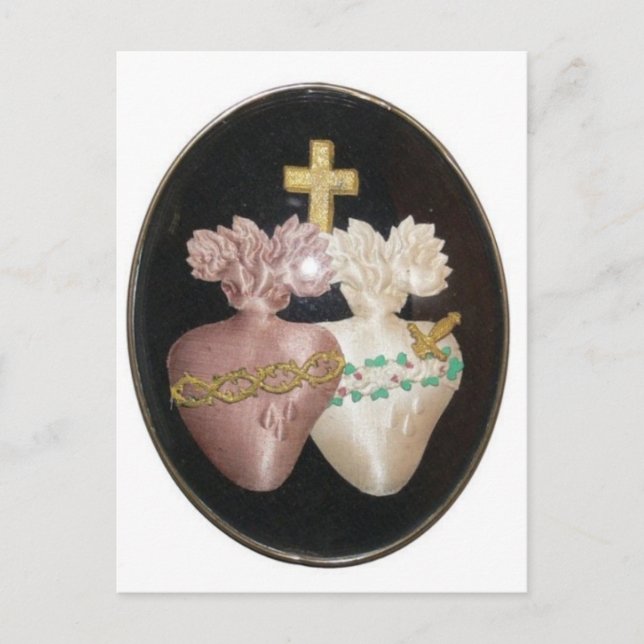 Carte Postale Coeur sacré (Devant)