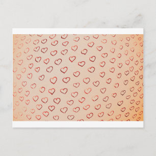 Carte Postale Coeurs