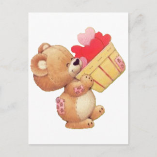 Carte Postale Coeurs