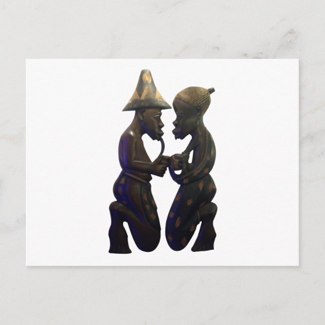 Carte Postale Coeurs Africains : Un Beau Moment (Devant)