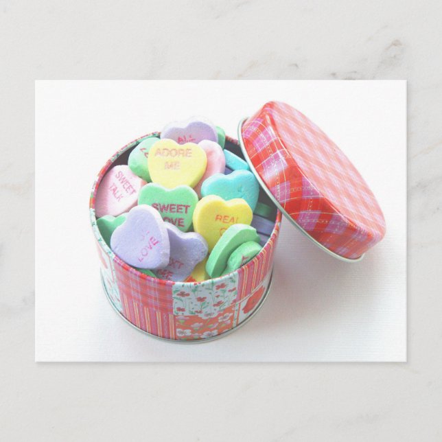 Carte Postale Coeurs de conversation (Devant)