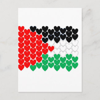 Carte Postale Coeurs de Palestine