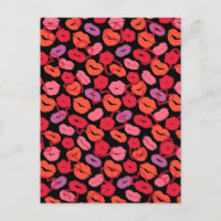 Coeurs de style avec bisous pour la Saint-Valentin