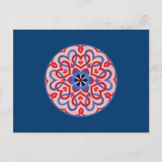 Carte Postale Coeurs entrelacés