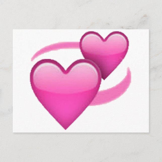 Carte Postale Coeurs révolutionnaires - Emoji (Devant)