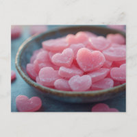 Coeurs roses de sucre Saint-Valentin
