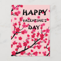coeurs roses mignons fleurs de cerisier