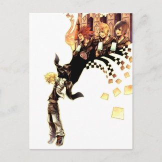 Carte Postale Coeurs royaux : 358/2 Jours | Roxas, Axel et Xion