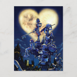 Carte Postale Coeurs royaux   Coeur Moon Box Art