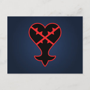 Carte Postale Coeurs royaux   Symbole impur Emblem