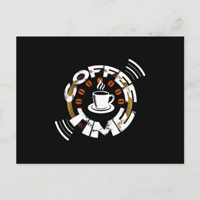 Carte Postale Coffee Time (Devant)