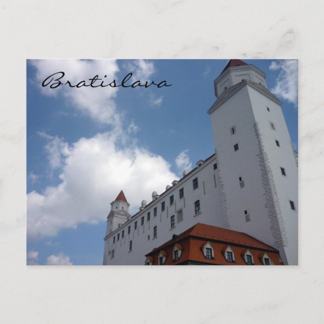 Carte Postale coin château bratislava (Devant)