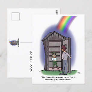 Carte postale Coïncidence