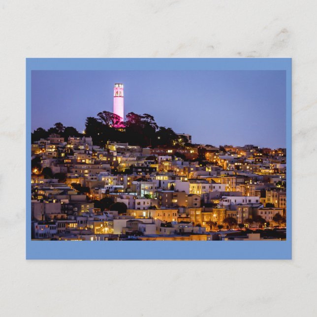 Carte Postale Coit Tower San Francisco (Devant)