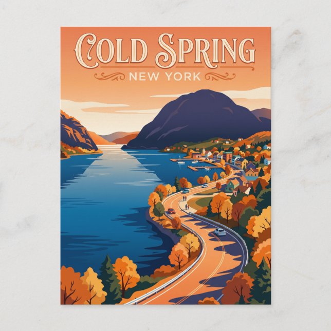 Carte Postale Cold Spring États-Unis (Devant)